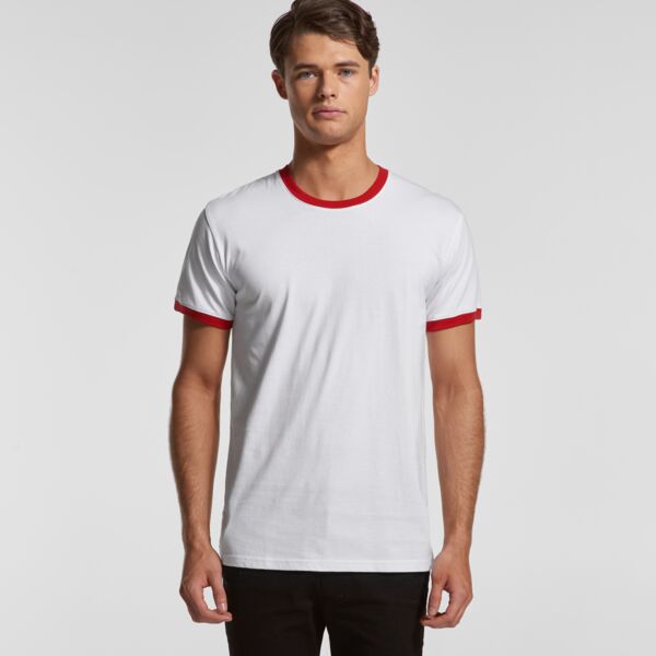 AS Colour Mens Staple Ringer Tee Thumbnail
