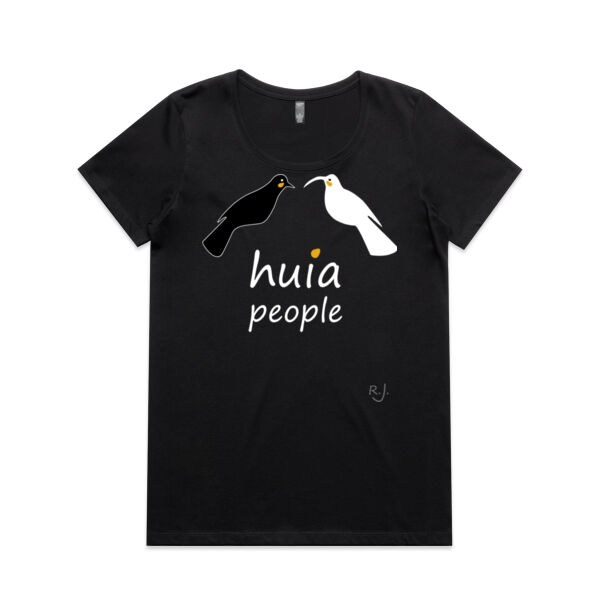 Huia People (180GSM), Women, Scoop Neck Thumbnail